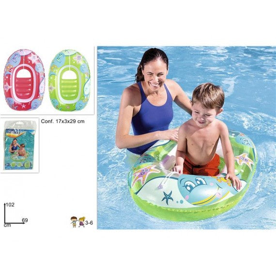 قارب أطفال من بيست واي، طوله 1.02 متر وعرضه 69 سم