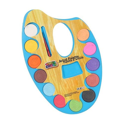 لوحة ألوان مائية للفنان - 12 لونًا - صغيرة