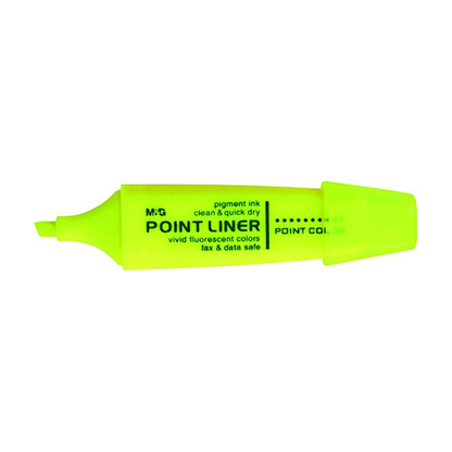 M&G Highlighter Pen No.21571-Yellow