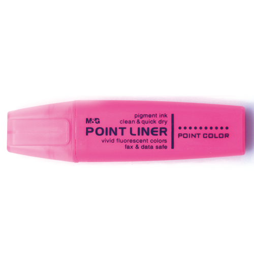 M&G Highlighter Pen No.21571-pink
