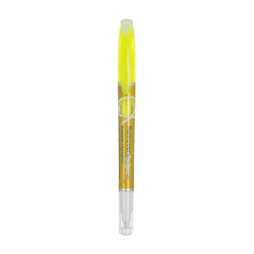 M&G YELLOW Highlighter Pen + Eraser No.21978
