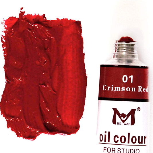 Oil Colour Tube 180 ml Crimson Red No.01