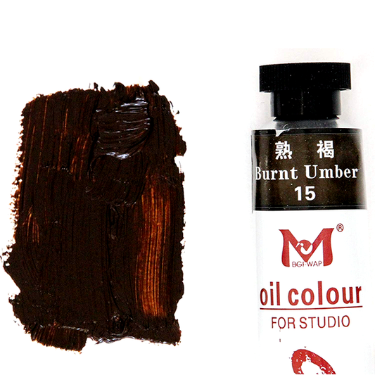 Oil Colour Tube 180 ml Burnt Umber No.13