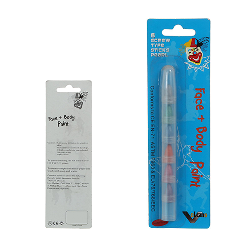 ألوان الوجه والجسم