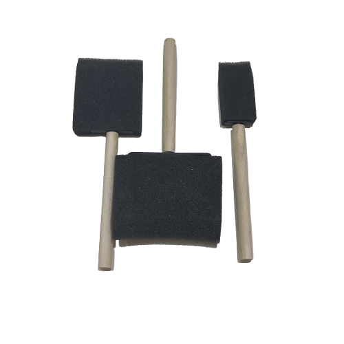 Pack of 3 Black Painting Sponges