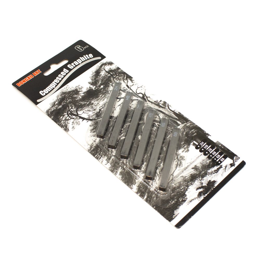جرافيت مضغوط، مجموعة من 6 قطع