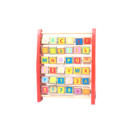 Baby learning rack