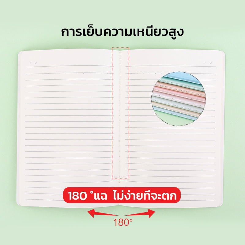 M&G Chenguang Single Lined Notebook, Practical Note-Taking, A5, 40 Sheets - No:APNBC018