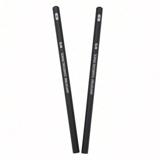 M&G Chenguang  Charcoal Pencils Set – Soft , Medium & Hard Charcoal Drawing Pencils - 1pcs