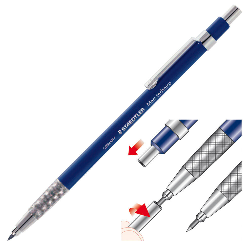 STAEDTLER Mars technico Lead holder Clutch Pencil 2mm