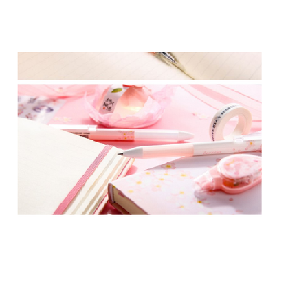 M&G Sakura Gel Pen with Pen Case 0.5mm No.AGPH2671 (6941255151984)