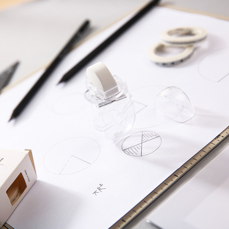 M&G Transparent Rubber Material Rotating Pencil Sharpener - No:APSN1247