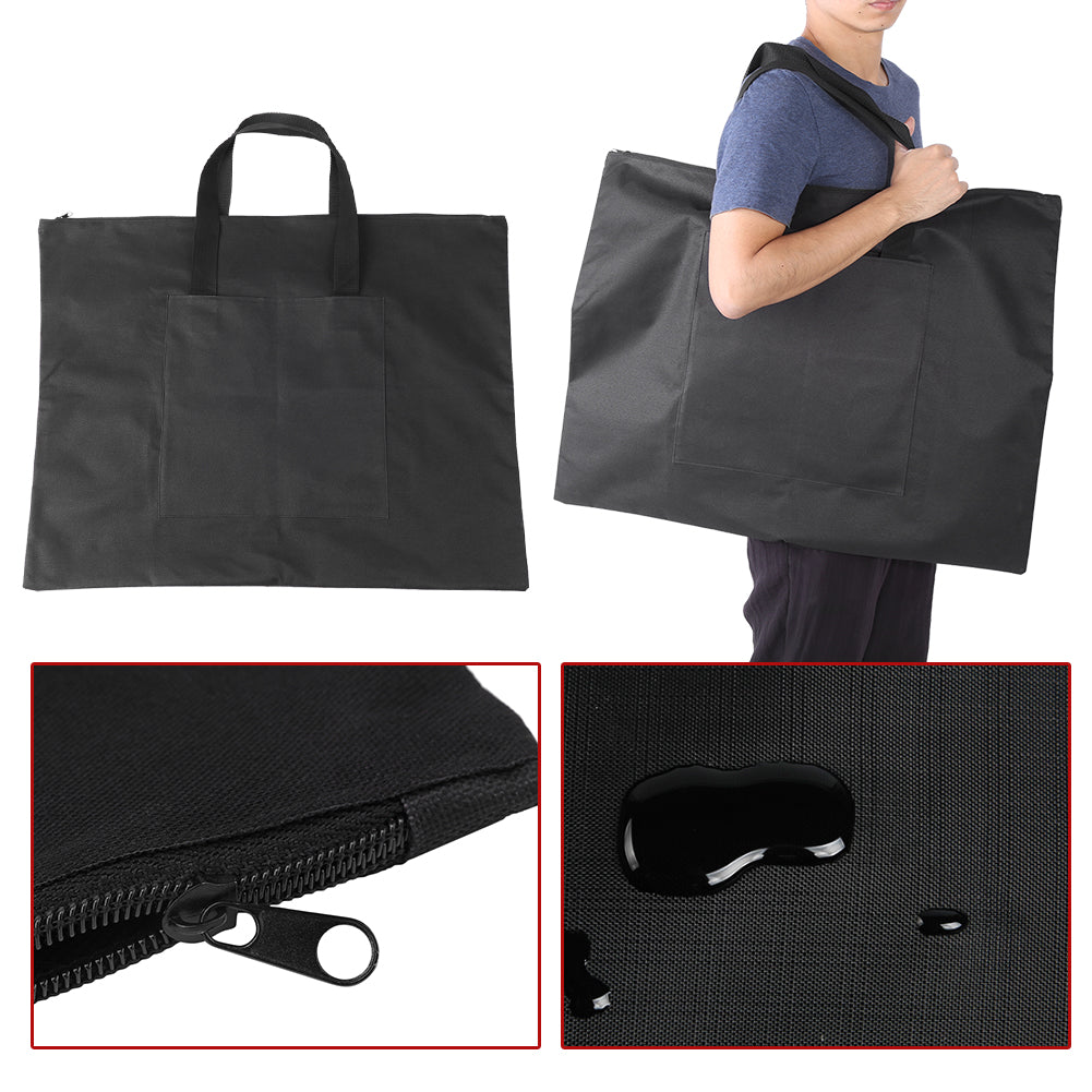 Cloth waterproof  Art bag lux - Black - 60cm X 80cm