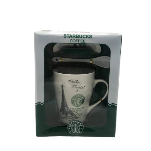 Set of Starbucks Mug+Plate+Spoon No.HK-708