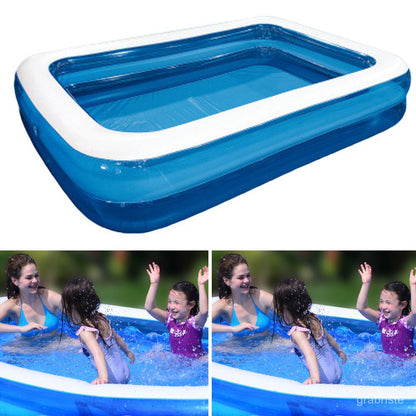 Jilong Rectangular Inflatable Pool for Family and Kids 305*183*50cm - No:102912