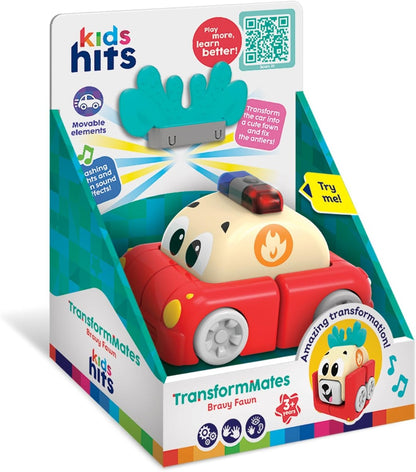 لعبة ترانسفورمرز ميتس برافي فون للأطفال من عمر 3 سنوات فما فوق