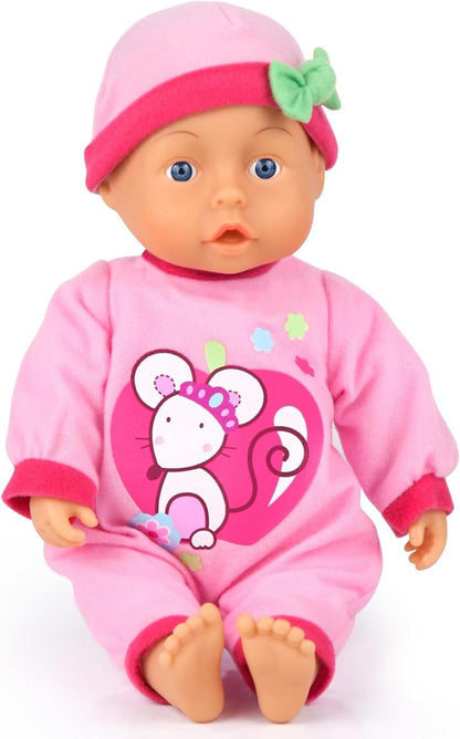 Bayer Design First Words Baby 28 cm Rose - No:92866AA