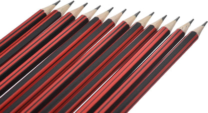 مقلمة أقلام رصاص M&amp;G Chenguang، HB، 12 قطعة + ممحاة ومبراة مجانية، رقم المنتج: AWP308D7 