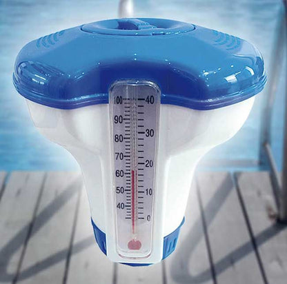 Jilong Floating Chemical Dispenser with Pool Thermometer- No:290618