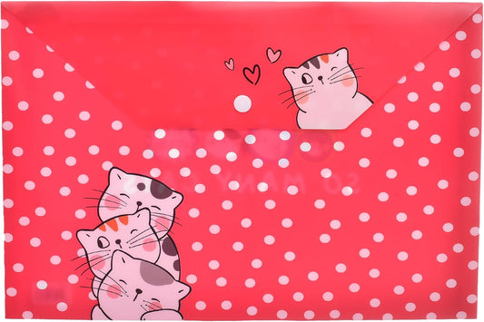 M&G Chenguang So Many Cats Capsule Envelope, A4, Secure and Stylish No: ADMN929FM