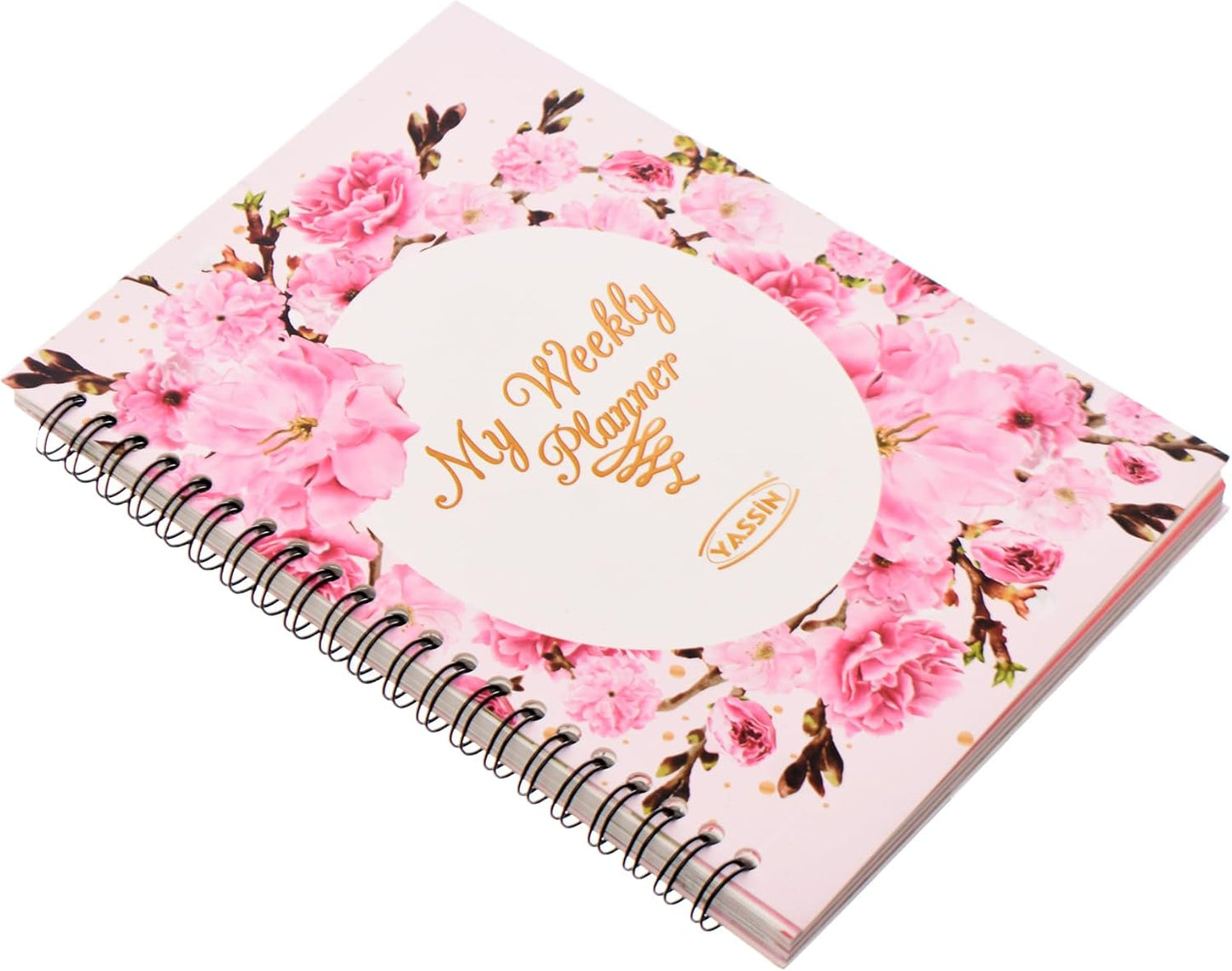 Yassin'S A5 Notebook My Weekly Planner With Hard Cover - N0:1273