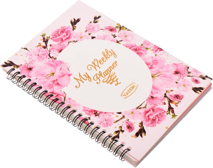 Yassin'S A5 Notebook My Weekly Planner With Hard Cover - N0:1273