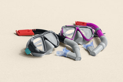 Bestway Adult Snorkel Mask | Swim Goggles for Diving - 1pcs - No:24029