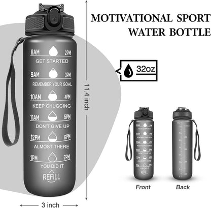 Hello water bottle Famia A bottle with hand strap - 1000ml - No:1073