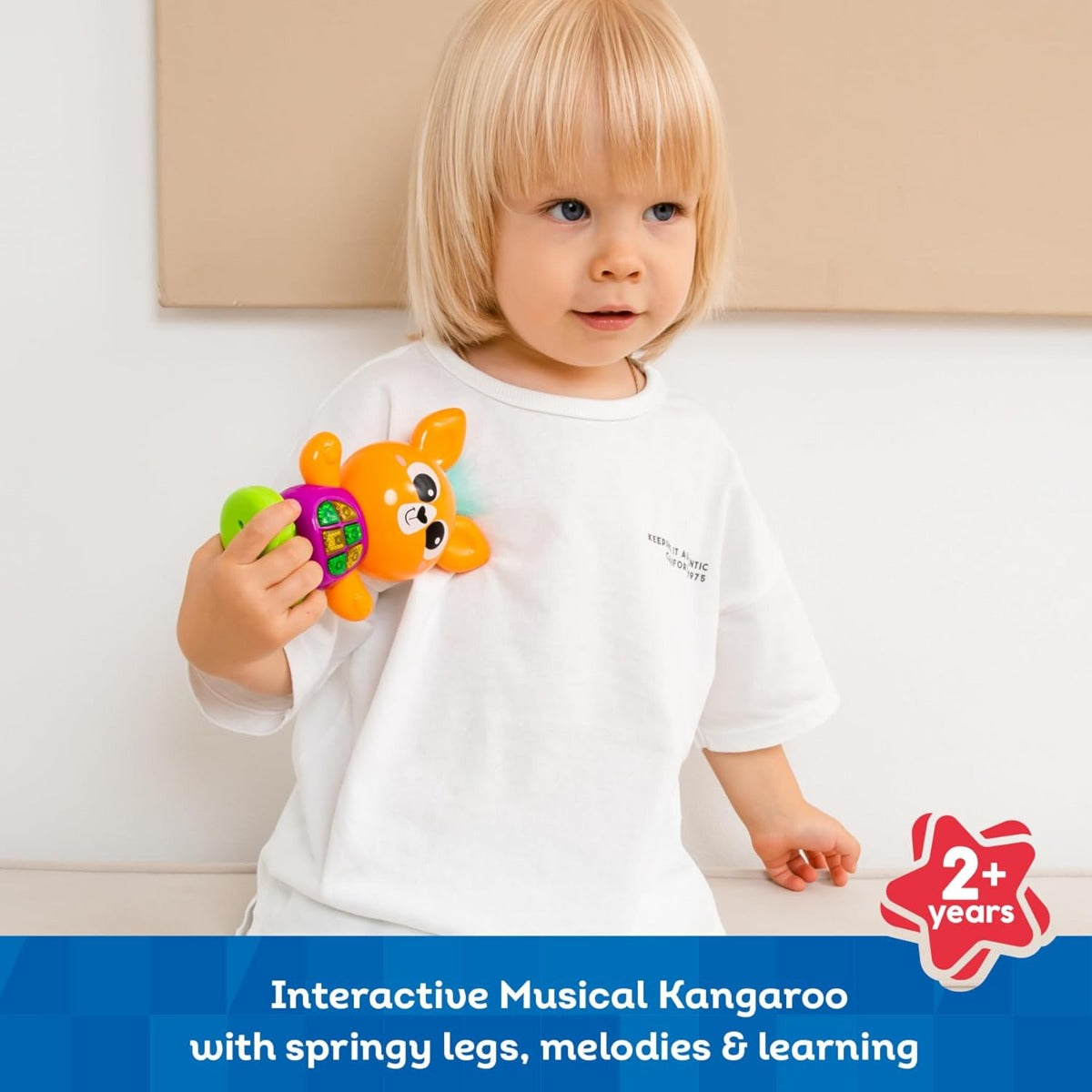 لعبة الكنغر للأطفال من عمر سنتين فما فوق