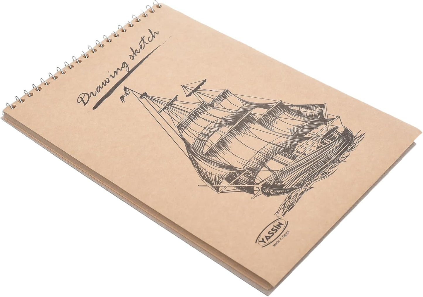 Yassin Craft Sketchbook, 40 Sheets B5 Wire-Bound 120gsm