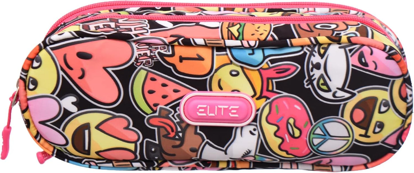 Elite Emoji Pencil Case Crafted From High-Quality Materials - NO: Gs218
