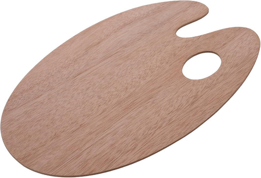 لوح خشبي بيضاوي متوسط ​​الحجم. 