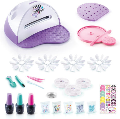 مجموعة أدوات تزيين الأظافر من كانال تويز - ستايل فور إيفر OFG 241 جل ستوديو مع مصباح تجفيف أظافر بالأشعة فوق البنفسجية