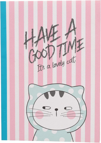 دفتر ملاحظات M&amp;G Chenguang So Many Cats Glued Notebook، منظم لتدوين الملاحظات، مقاس B5، مسطر مفرد، 40 ورقة - رقم: APNGG015