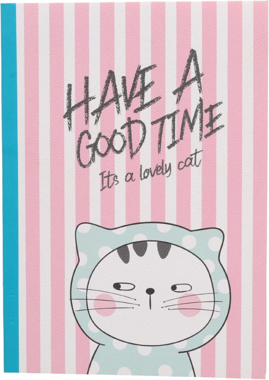 M&G Chenguang So Many Cats Glued Notebook, Organized Note-Taking, B5 Single Ruled, 40 Sheets - No:APNGG015