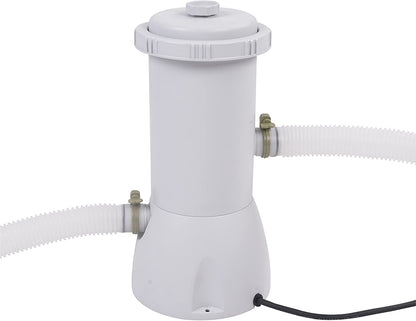 إطار مسبح جيلونج أفينلي فوق الأرض مستطيل الشكل مع فلتر، 258 × 179 × 66 سم - رقم: 17805EU