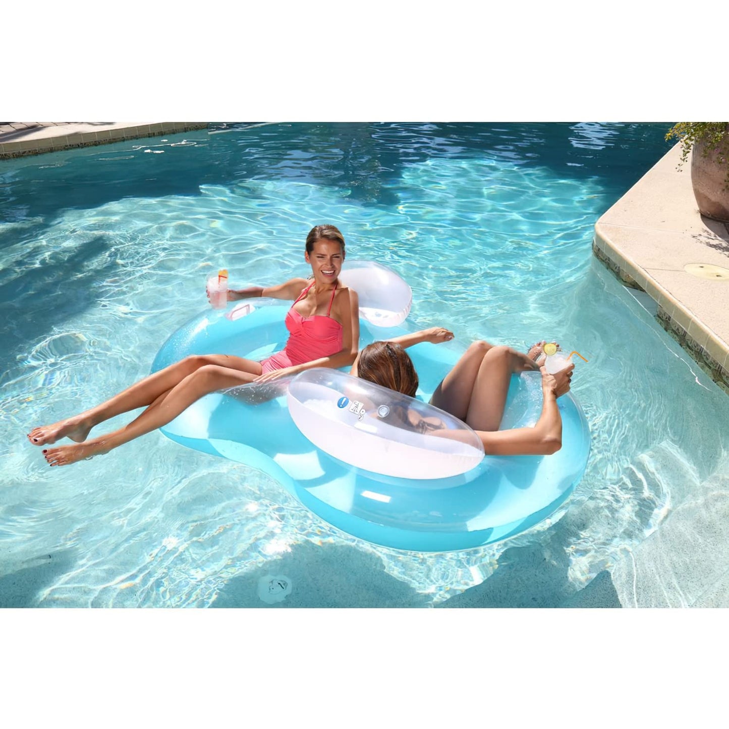 Bestway Double Ring Float 188x117cm