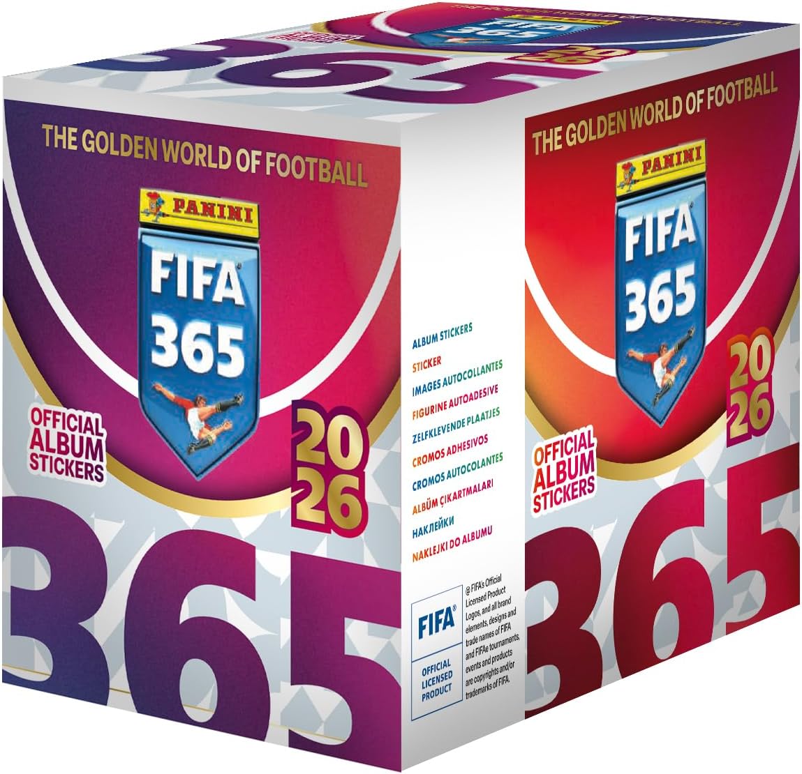 مجموعة ملصقات بانيني فيفا 365 لعام 2026 – ألبوم وبطاقات رسمية