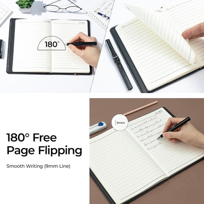 M&G Chenguang Lined Journal Notebook, 310 Pages Leather Hardcover Notebook  - A5 - No:APY1FK78 (Copy)