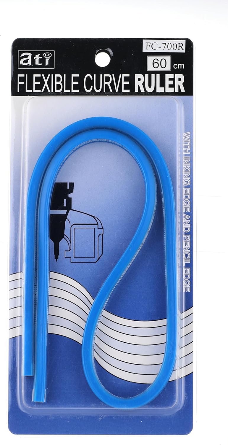 Ati Flexible French curve ruler- 60 cm
