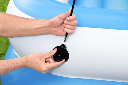 Bestway Hydro-Force Summer Oasis Inflatable Island 4-person - Size: 3.20m x 1.98m - No:43645