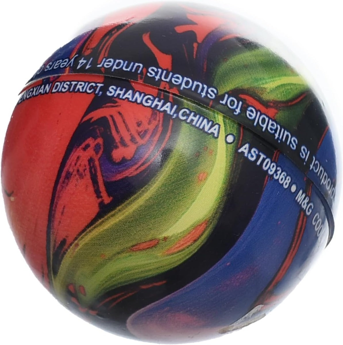 M&G Chenguang Small Colored Rubber Ball - Multicolor- No:AST09368