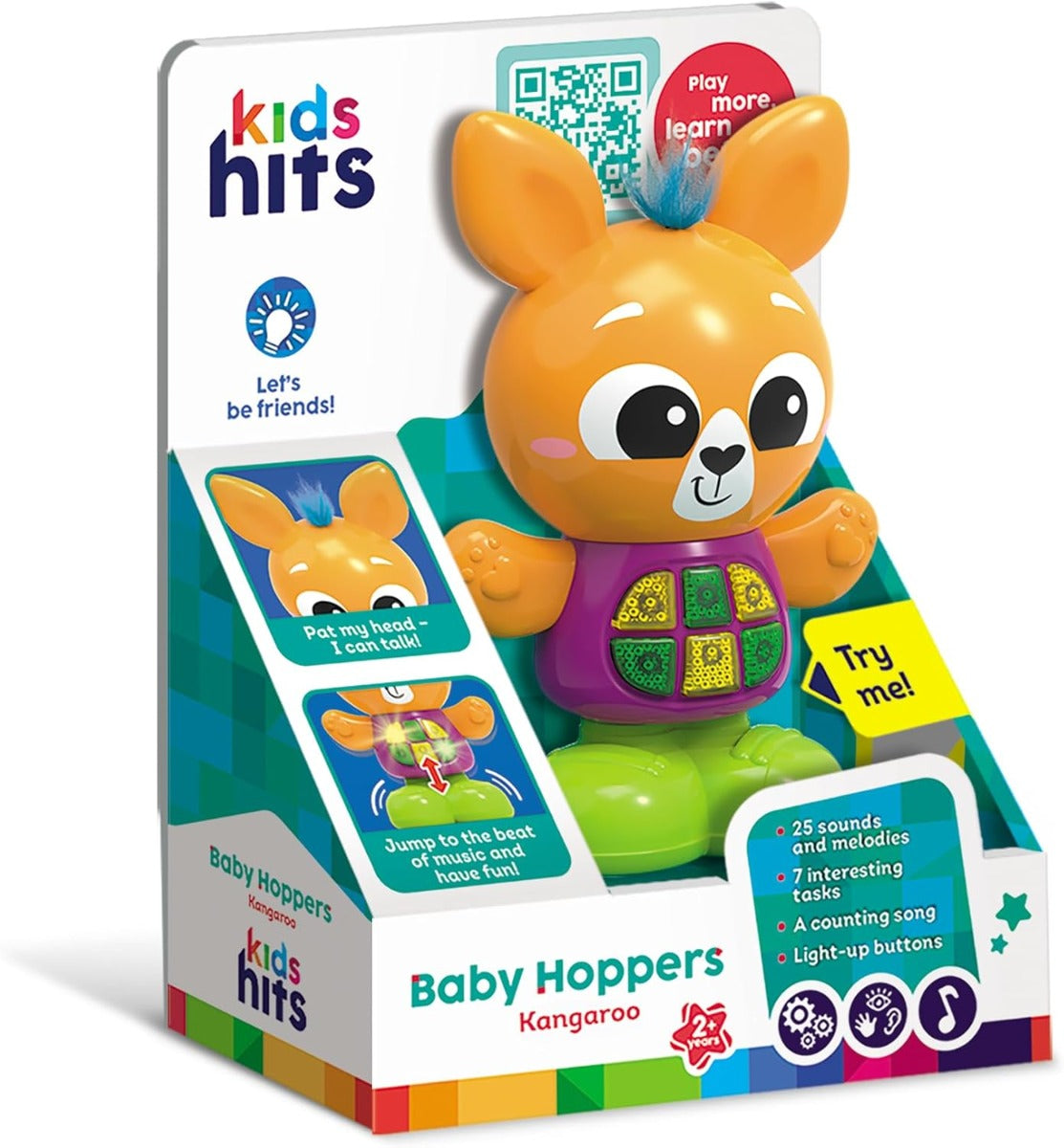 لعبة الكنغر للأطفال من عمر سنتين فما فوق