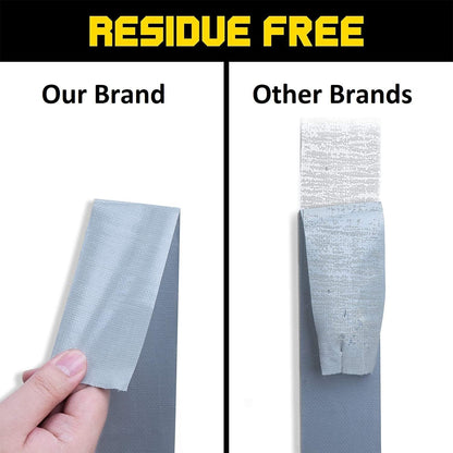 Duct Tape Silver 50 Yards x 2 Inches, Waterproof Strong Adhesive Tape for Patching, Sealing, Securing Cables and Labelling, Heavy Duty Tape for Indoor & Outdoor Use