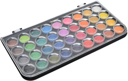 ألوان مائية نابضة بالحياة من إم آند جي تشنغوانغ مع فرشاة، غير سامة، 36 لونًا، رقم المنتج: APLN976K2 