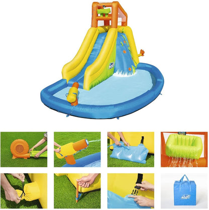 Bestway Mount Mega water park swimming pool equipment 4.35mx2.86mx2.67m - No:53345