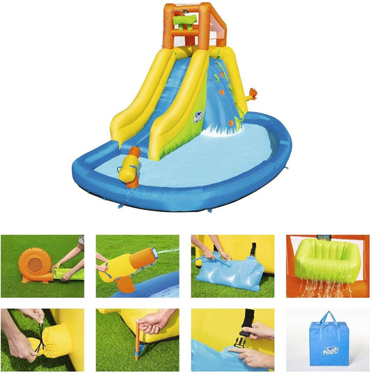 Bestway Mount Mega water park swimming pool equipment 4.35mx2.86mx2.67m - No:53345