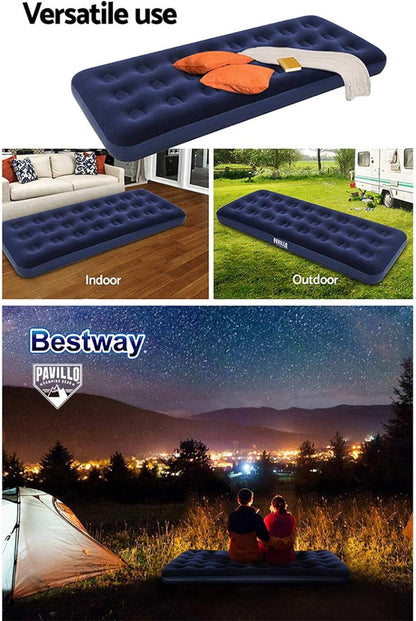 Bestway Pavillo 74" x 39" x 8.5"/1.88m x 99cm x 22cm Aeroluxe Airbed Twin - No: 67001