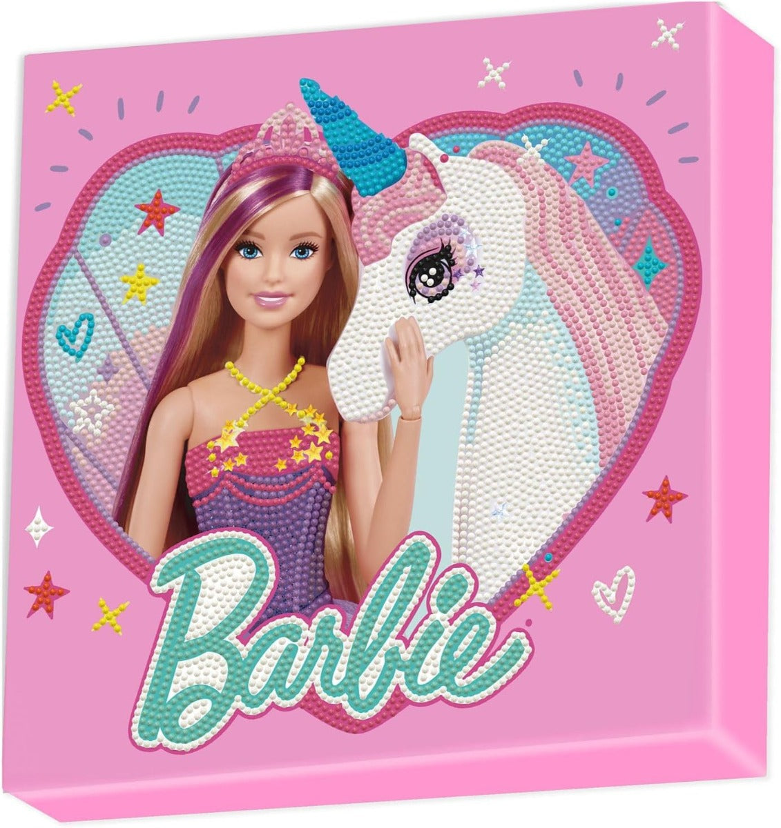 DIAMOND DOTZ Barbie Original 5D Diamond Painting Set 28cm x 28cm - No:DBX.094