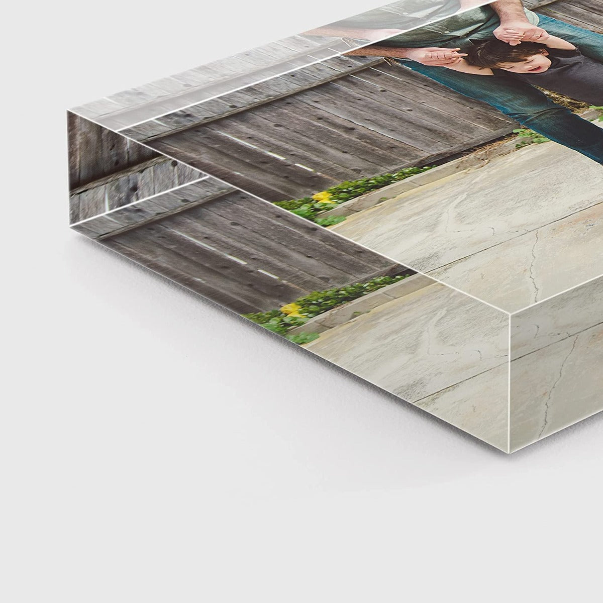 Acrylic Block Personalised Photo Print .